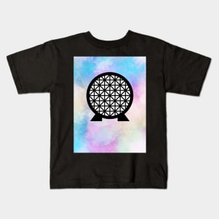 Spaceship Earth Colorful II Kids T-Shirt